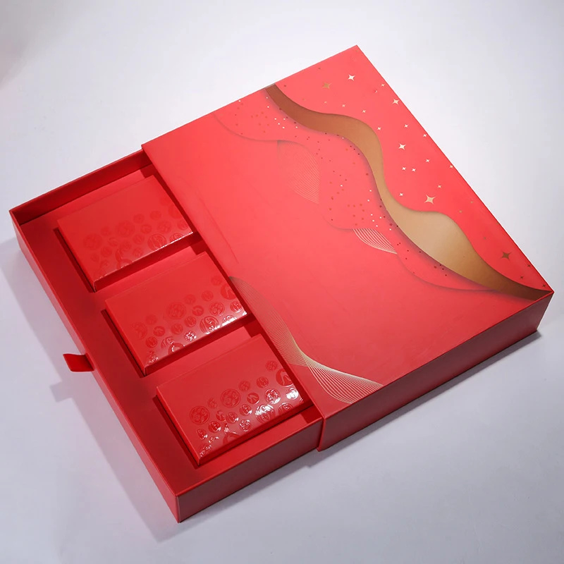 Factory direct selling Custom gift box health care products moon cake box gift cosmetics packaging boxes
