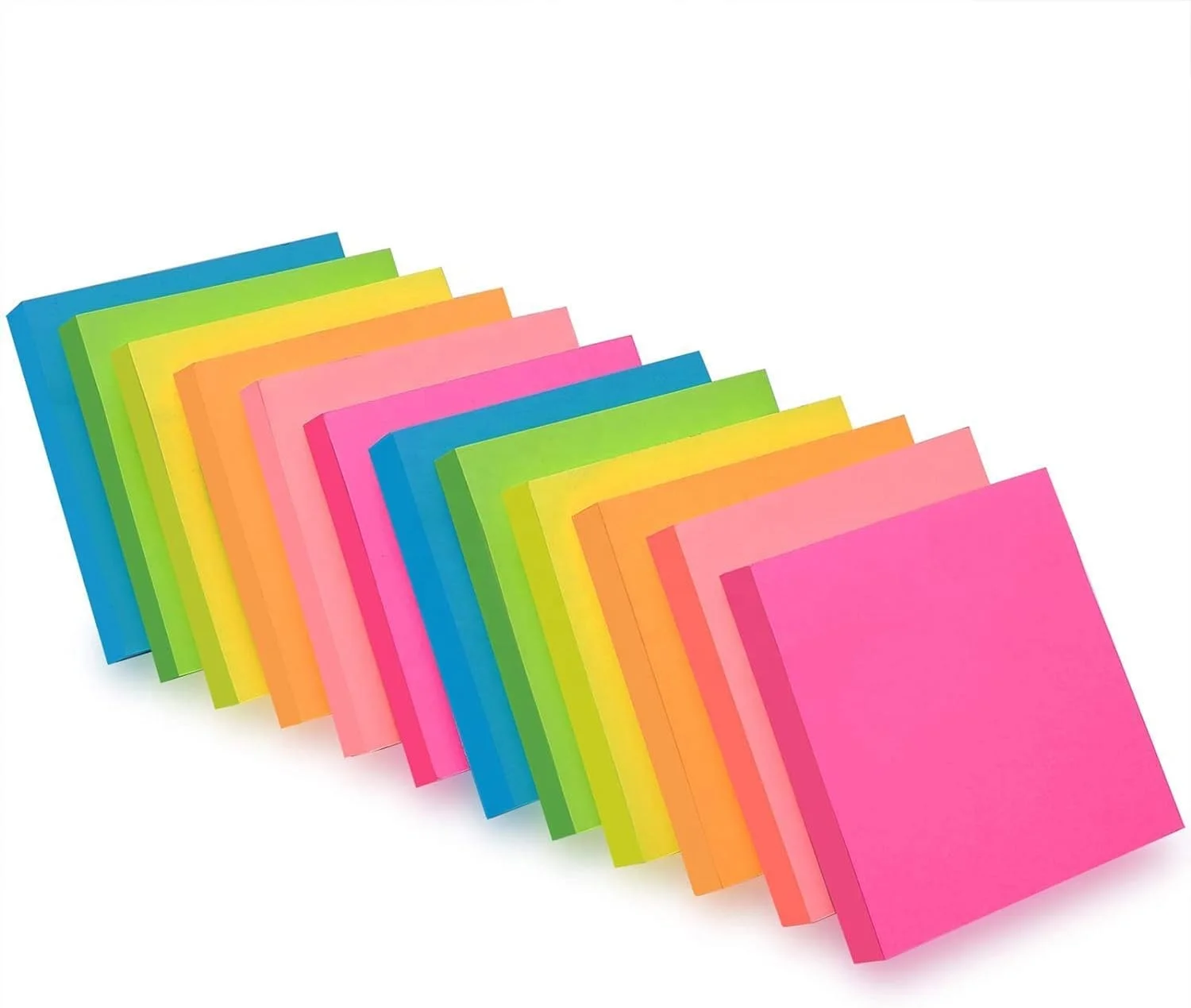 Custom Multi Color Sticky Notes Easy To Post Self-stick Note Pad School Supplies Mini Memo Pads
