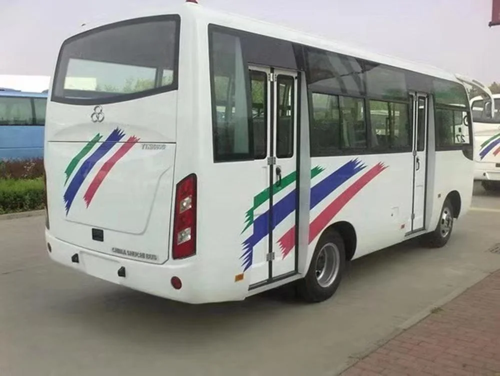 Подержанный городской автобус 6 м 25-30 сидений задний