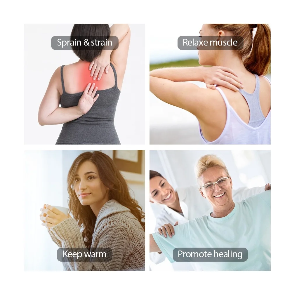 Large Heating Pads for Cramps Electric Heating Pad with 3 Fast Heating Settings