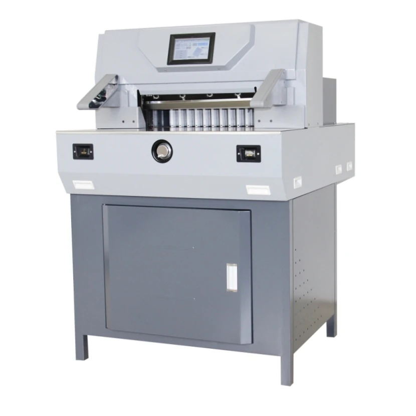 SG-520V8 520mm width program paper cutting machine paper guillotine for printing shop
