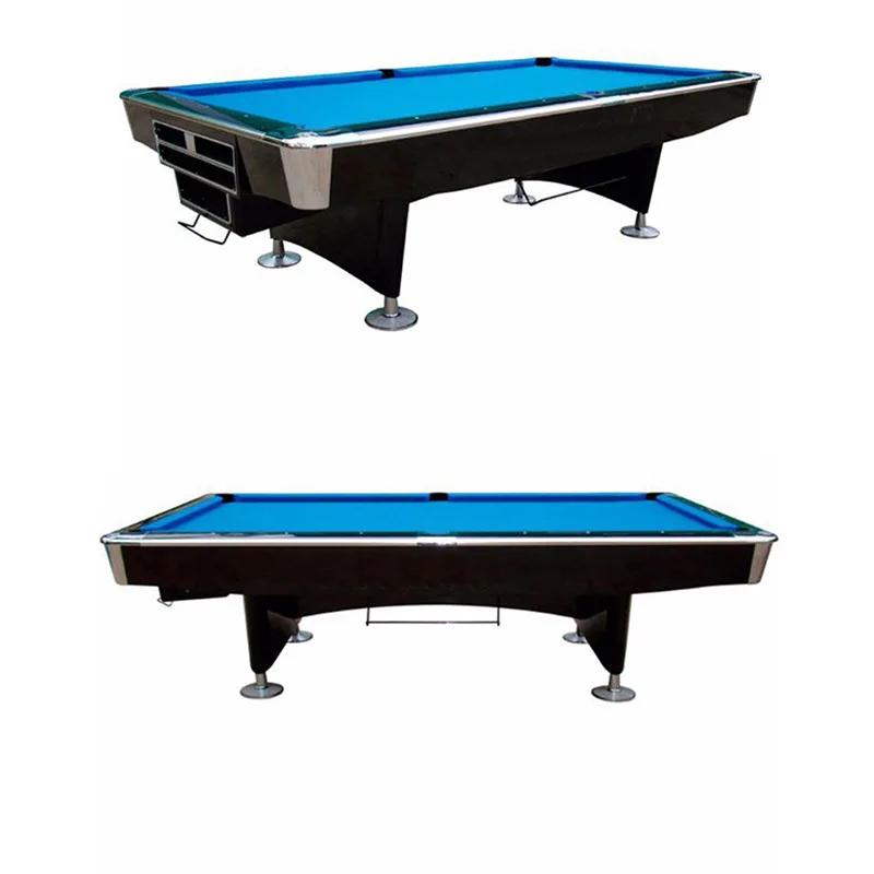 Wholesale Guangzhou Classical 4th Generation Solid Wood 9ft Indoor Stone Slate Billiard Pool Table With Ball Return System