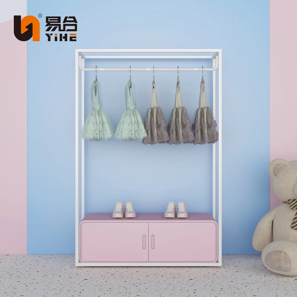 Clothing Rack Heavy Duty for Hanging Clothes, Freestanding Closet Organizer System, Metal Frame of Garment Rack