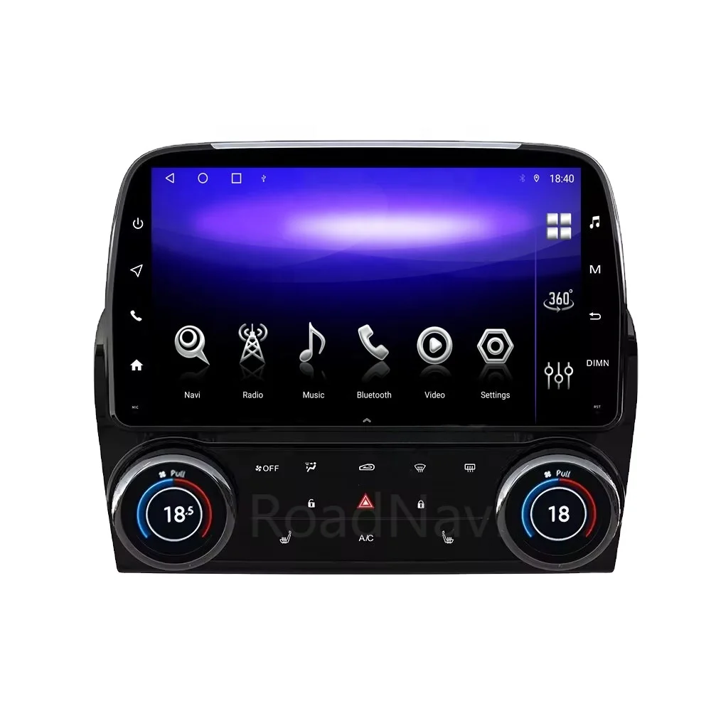 RoadNavi OEM Android Car DVD Player For Chevrolet Camaro 2010-2015 Stereo Radio Gps Navigation Carplay 4G 360