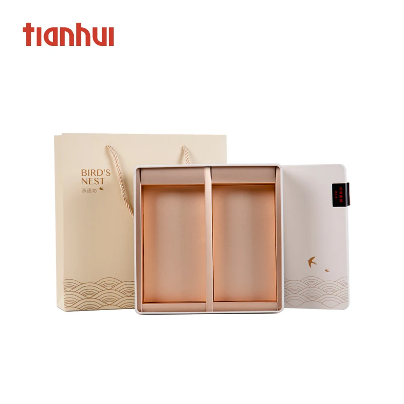 Square Tin Packaging Iron Steel Gift Storage Container Metal Box