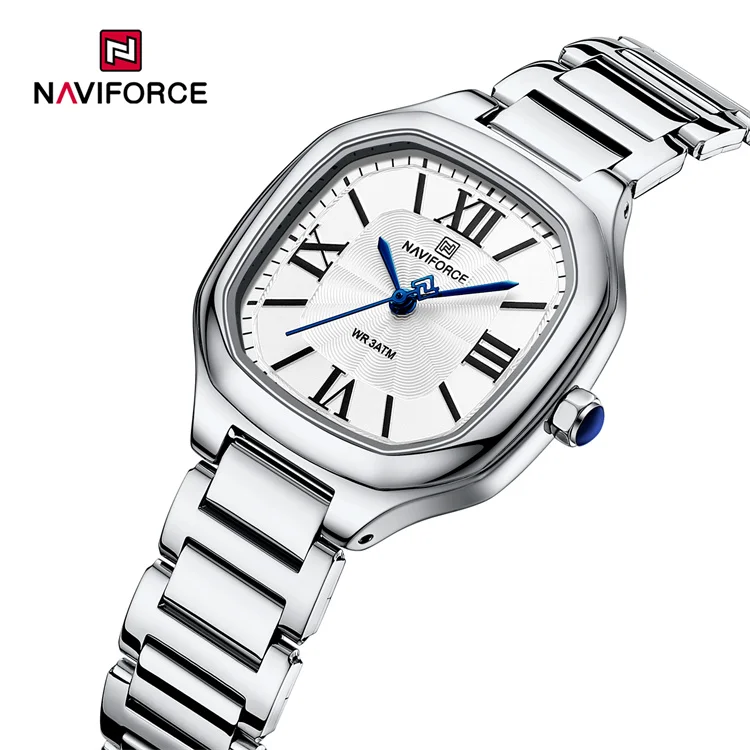 NAVIFORCE 5042 SWS New Lady watch factory wholesale Stainless Steel Quartz watches for women with 30m waterproof