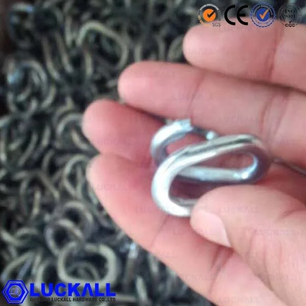 Оцинкованная недостающая ссылка 1/2 дюймов