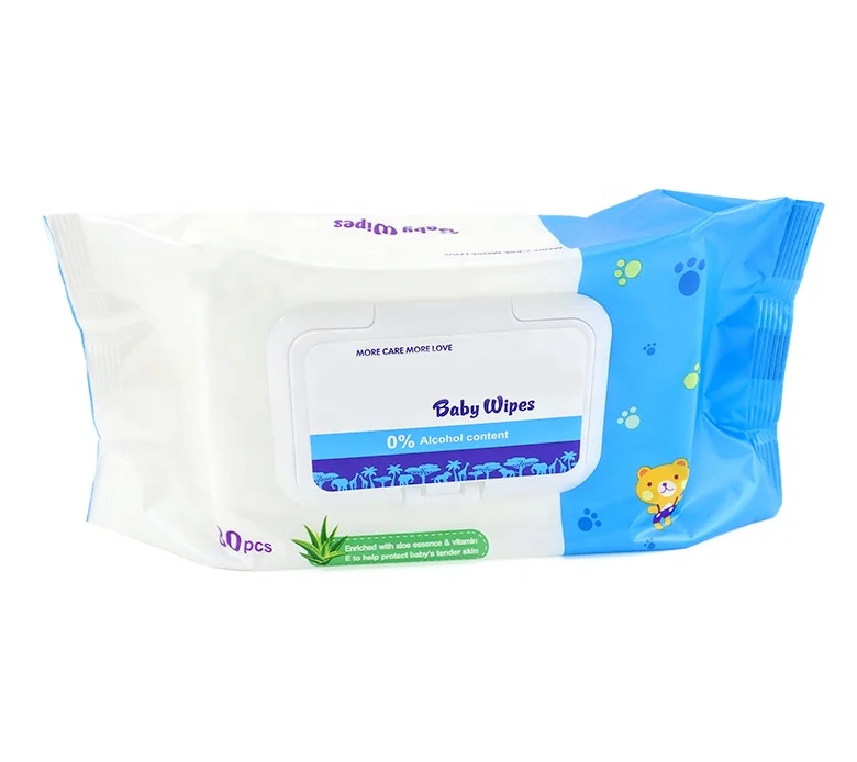 OEM Factory Wipes for Baby Wet Disposable water Wipes Non woven Fabric Wholesale Baby Wipes