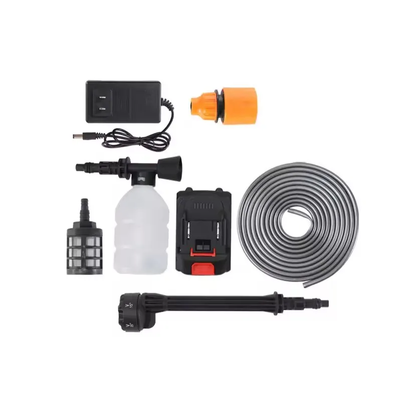 HF-7SSH Portable High-Power Lithium car pressure washer Water Gun with Wireless Charging car wash pressure washer