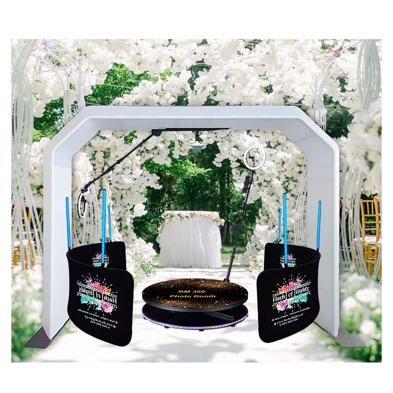 Wholesale Customized Video Camera Portable 360 Photo Booth Attddp 360 Photo Booth Machine for Parties Reyeah Photo Booth