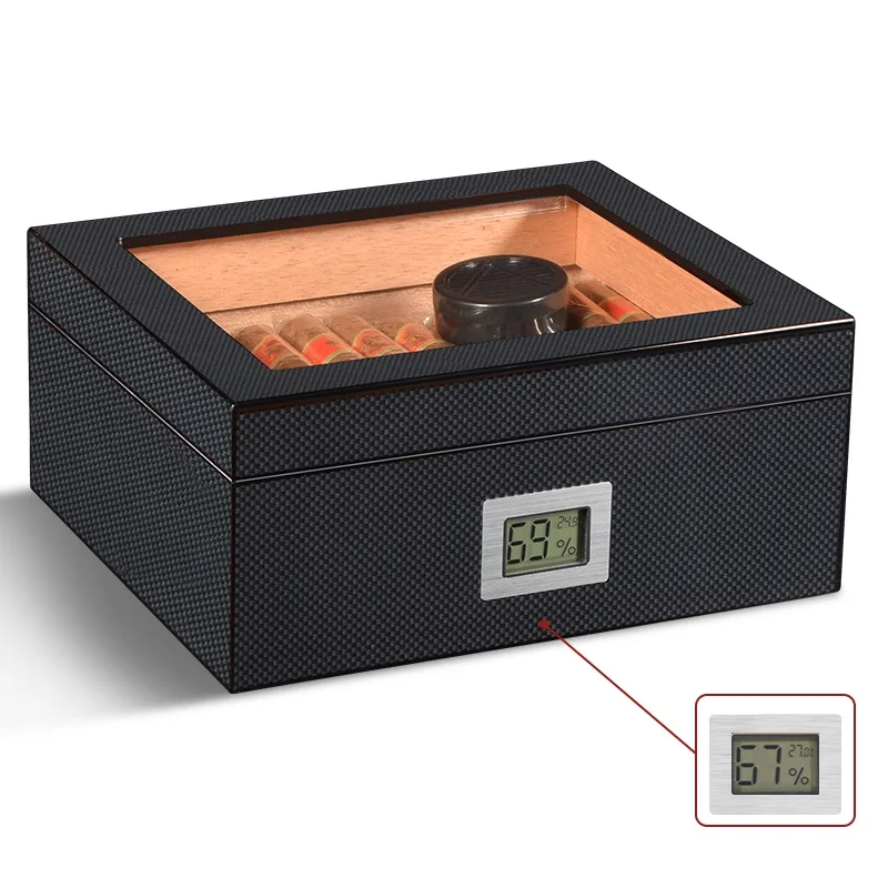 Boutique Poplar Antique Old Wooden Box Cigar Tobacco Cigarette Storage Box Creative square Folding Handicraft
