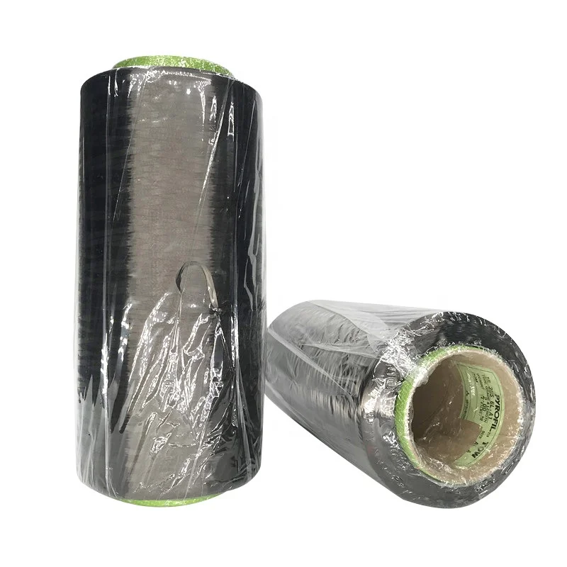 High strength and high modulus flame retardant1k carbon fiber filament yarn  toray t700 carbon fiber wire