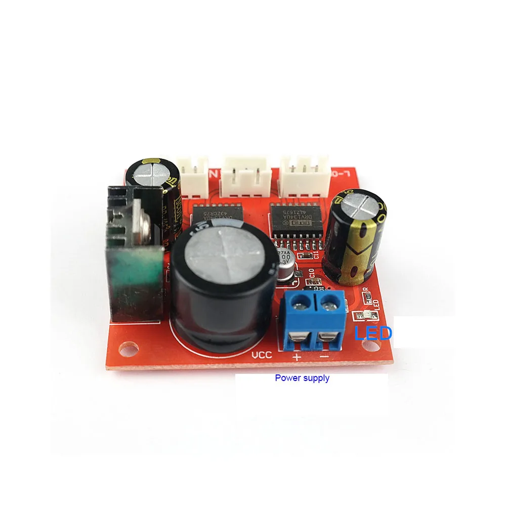 Taidacent Signal Power BTL Differential Output Headphone Amp Amplifier Balanced DRV134 Unbalanced to Balanced Board Module