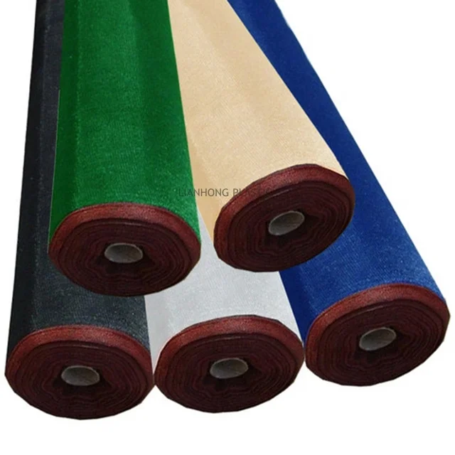 Shade Screen of Polyethylene Material Color: Black Ideal for use in green house, farm,waterproof shade net,sun shade net price