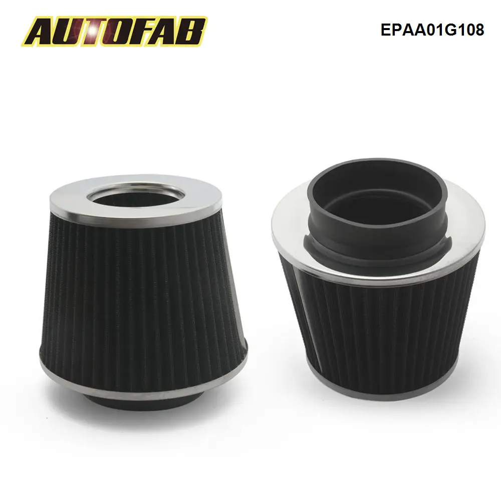 AUTOFAB Aluminum Cold Air Intake System with Filter for Infiniti G37 3.7L 08-13 for Nissan 370Z 09-20 EPAA01G108 Black Standard