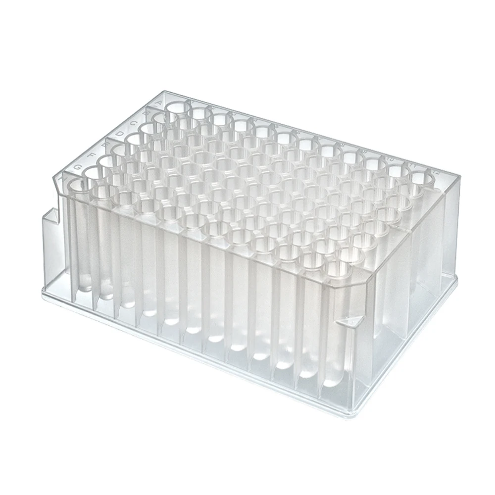 High Quality Clear Polypropylene Small Size and Long Life 96-Well Deep-Well