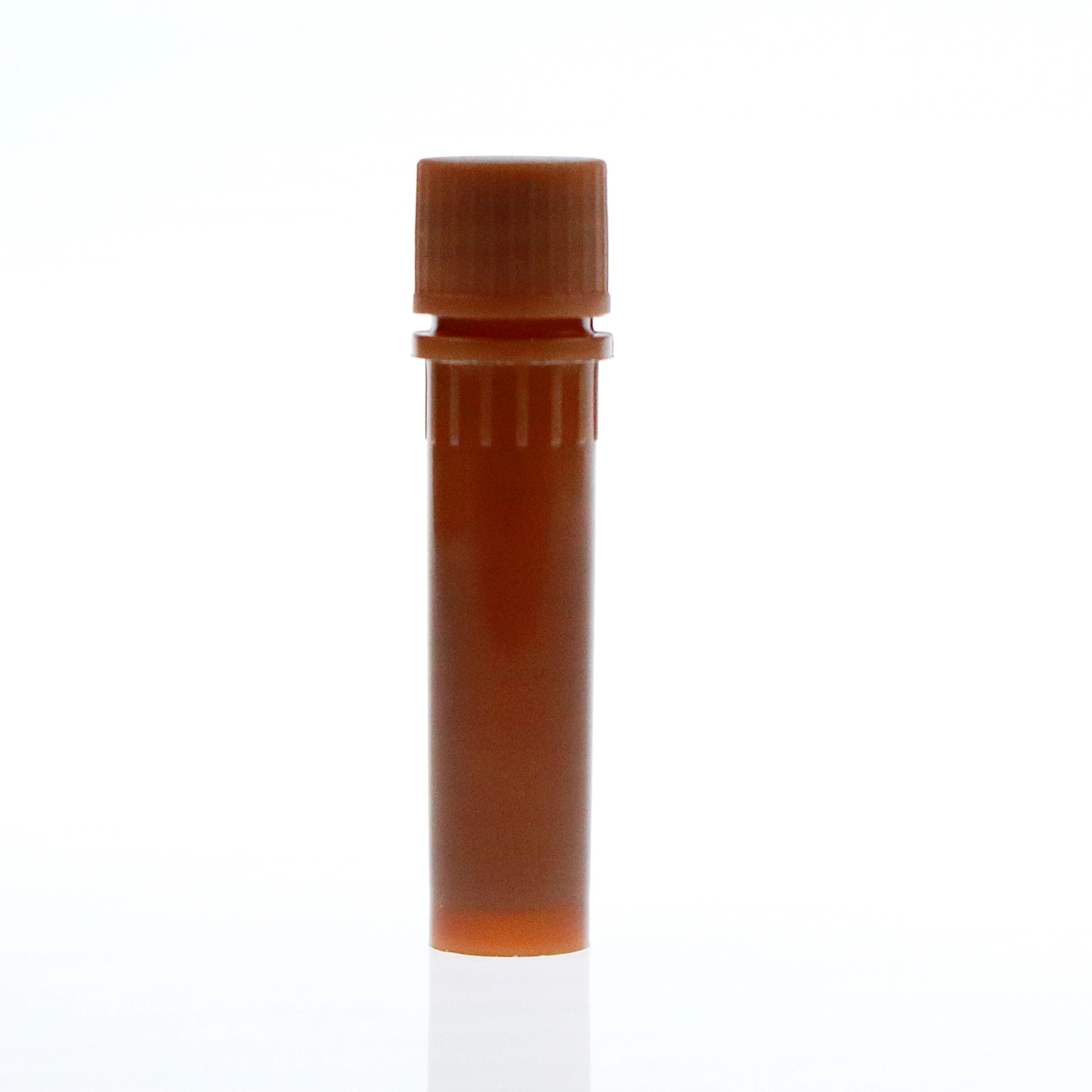 Amngent lab equipment 2ml plastic screw cover microtubes cryovial cryotube With O-Ring Brown Light-Proof