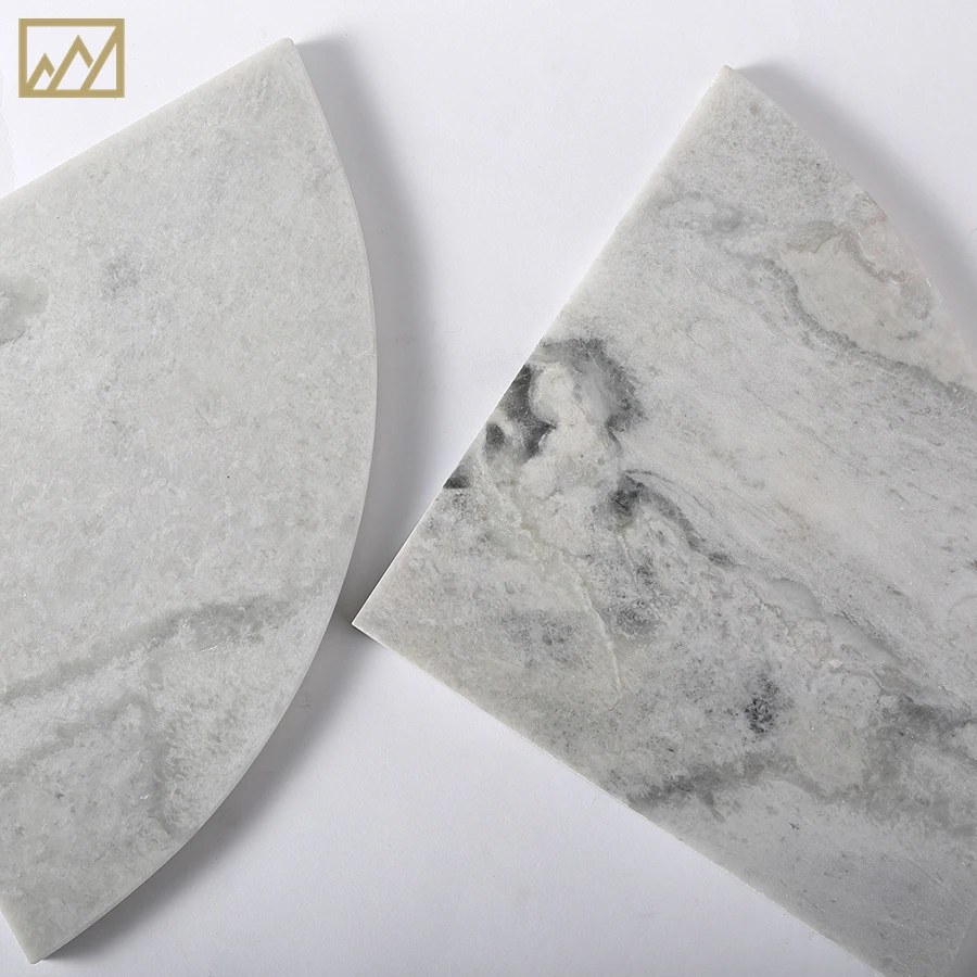 Wall Mounted Natural Stone Triangle Storage Rack Marble Corner Shelf Bathroom Triangle Shelves Shower Corner Shelf