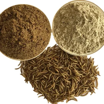 sinking cichlid pellets fish food Dried mealworms powder