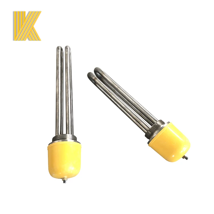 Customized Industrial heater rod tubular immersion water heater for liquid heating