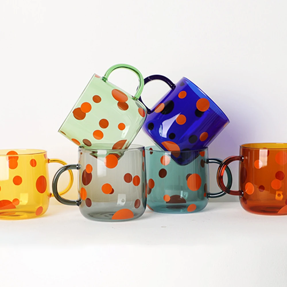 Custom cup Best sell customizable drinkware reusable espresso coffee cups tea glass cup drinking glass mug clear