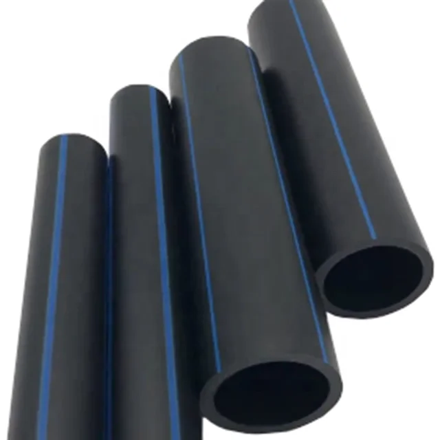 Large Diameter Underground Black Drain Hdpe Plastic Underground Direct Factory Price Hdpe Pipe for Water Supply Plastic Roll