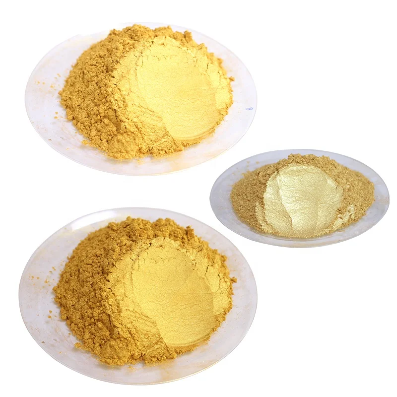 Wholesale Golden pearl pigment powder, crystal sereis  gold powder pigment for coating ,painting ,printing , plastic , leather