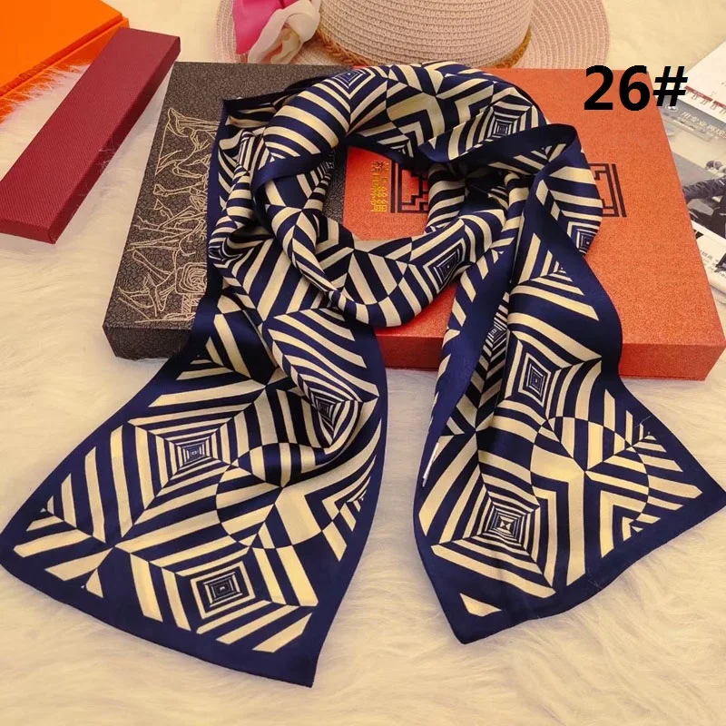 Horse Pattern Mullberry Natural Silk Mulism Silk Hijab Screen Printed Satin Silk Scarf For Women Scarves