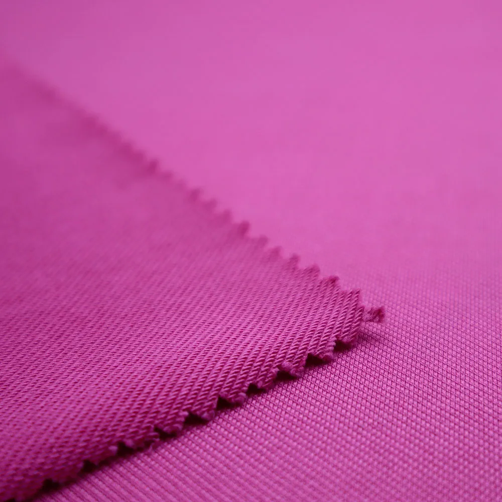 Poly Cotton Twill CVC Clothing Hoodie Tracksuit Fabric 70%Cotton 25%Polyester 5%Spandex Breathable Custom Textile Fabric