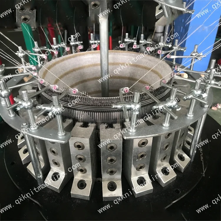Casting Stockinette Knitting Machine
