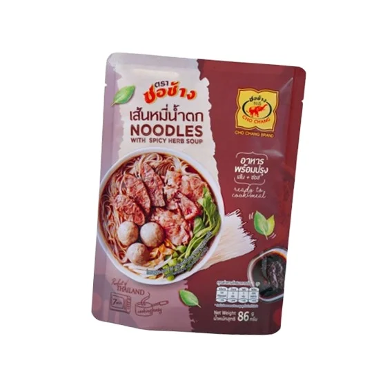 Тайский пищевой продукт из стеклянной лапши пряный салат с мясом вкус готовый к приготовлению еды для ежедневного употребления