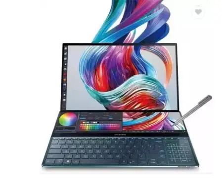 NEW l ASU S ZenBook Pro Duo UX581 Laptop 15.6 4K UHD NanoEdge Touch Display Core i9-10980HK 32GB RAM 1TB SSD