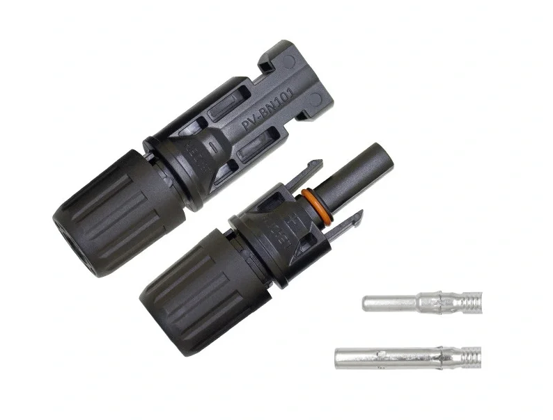 Mc4 Connector Male and Female, Mc4 Solar Panel Connector 30A 1000V for PV Cable 2.5/4/6mm Solar Panel Connect