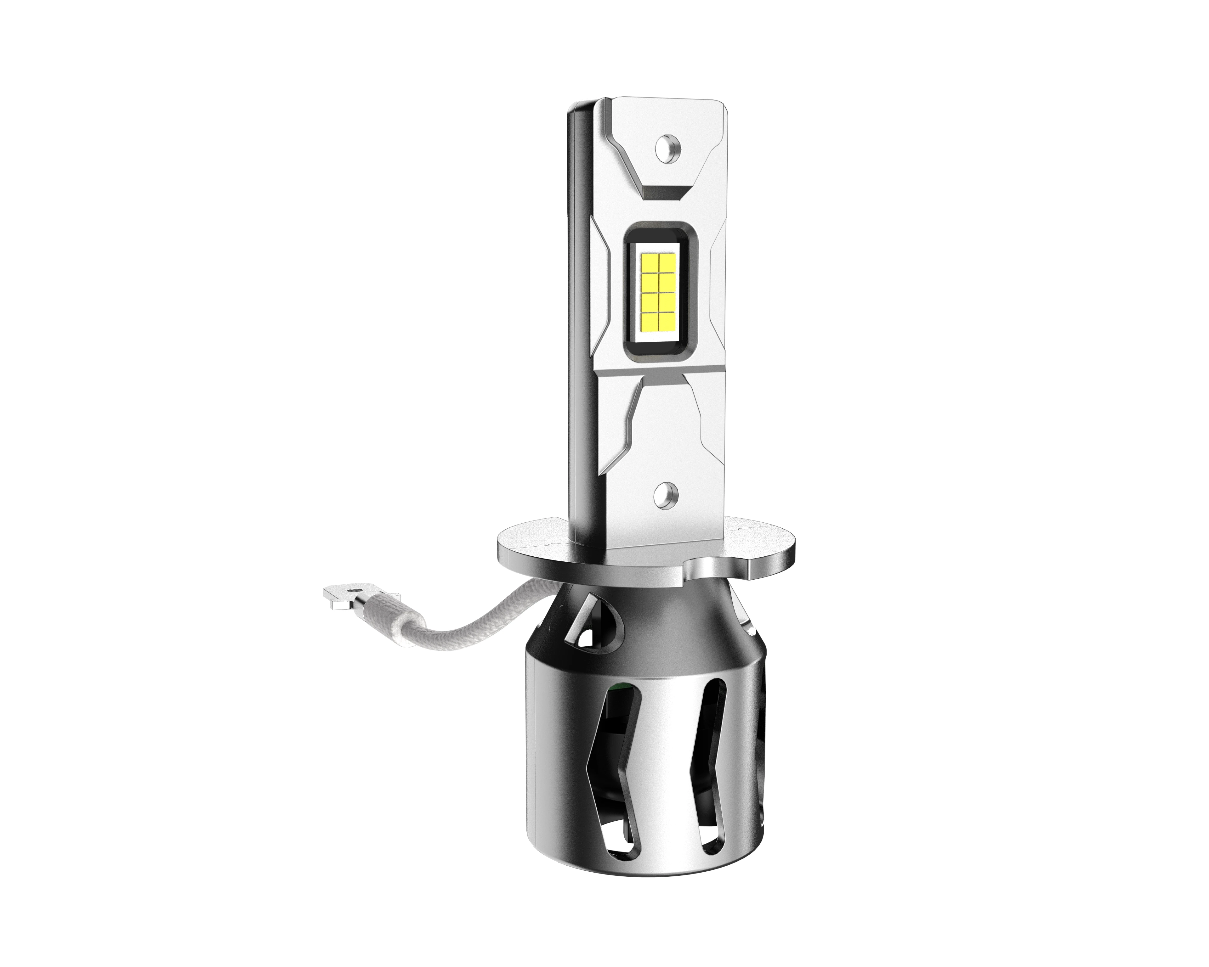 Hot sale H3 Mini Led Projector Headlight 48W 5000LM Plug And Play Super Bright  Fog Lights For Car Retrofit