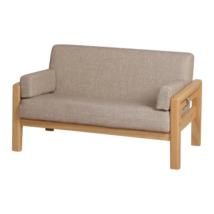 Стильный Детский Двухместный легкий детский стул с деревянным каркасом детский диван