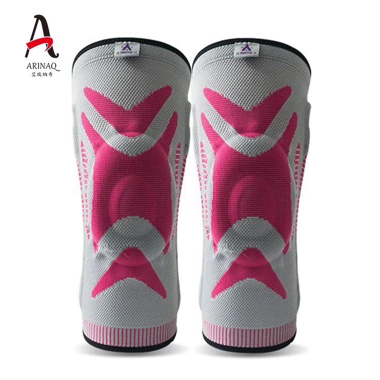 Hot Sale Knitted Knee Pads Sports Elastic Volleyball Basketball Knee Pads Copper Knee Pads