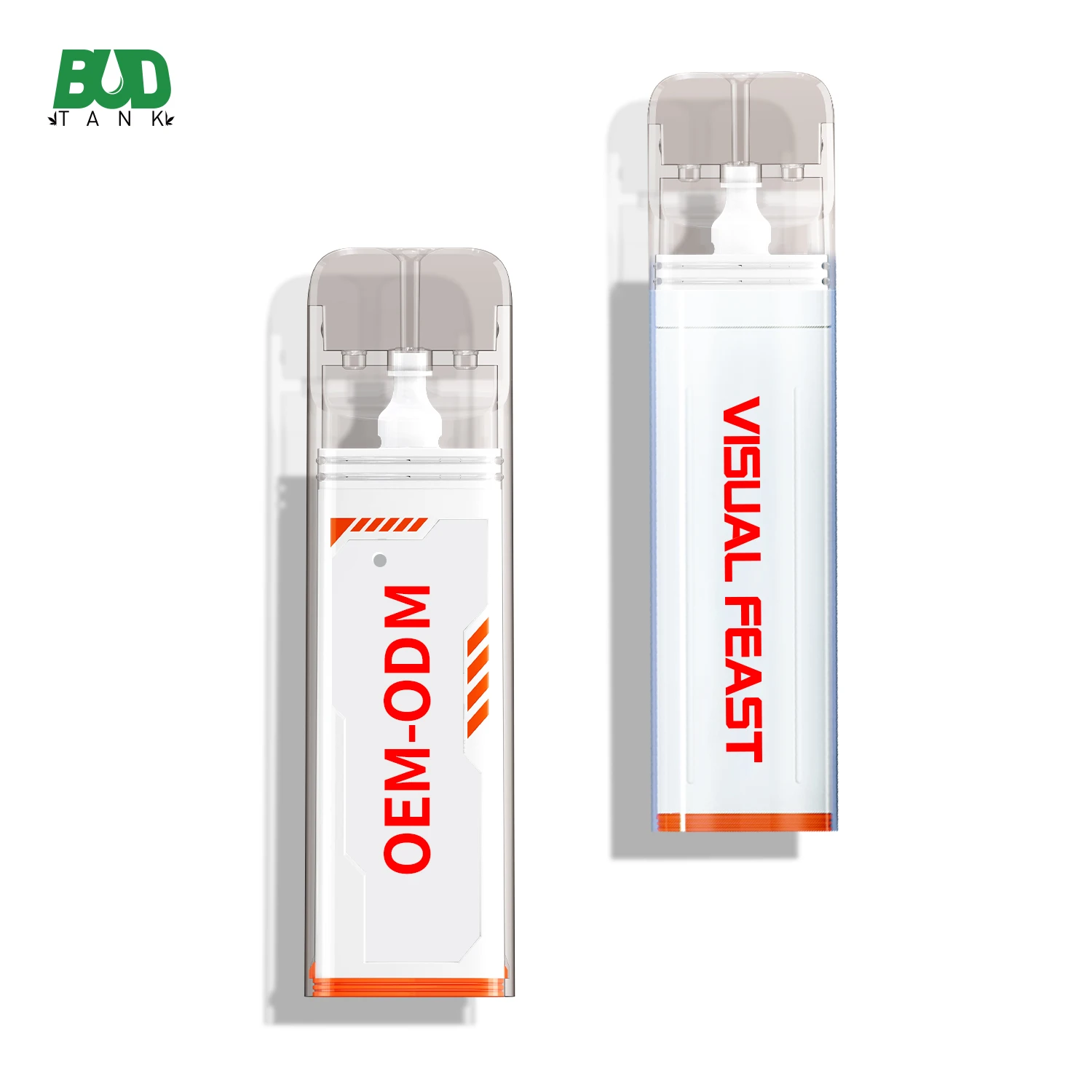 Top-ranking Suppliers Portable Cbd Pen Transparent pods Disposable e cigarettes