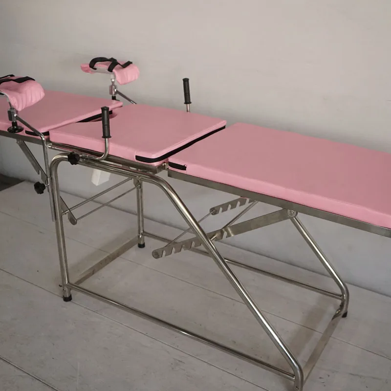 YFFJ-J10(I) Manual Obstetric Gynecology Table Labor Chair Hospital Delivery Bed
