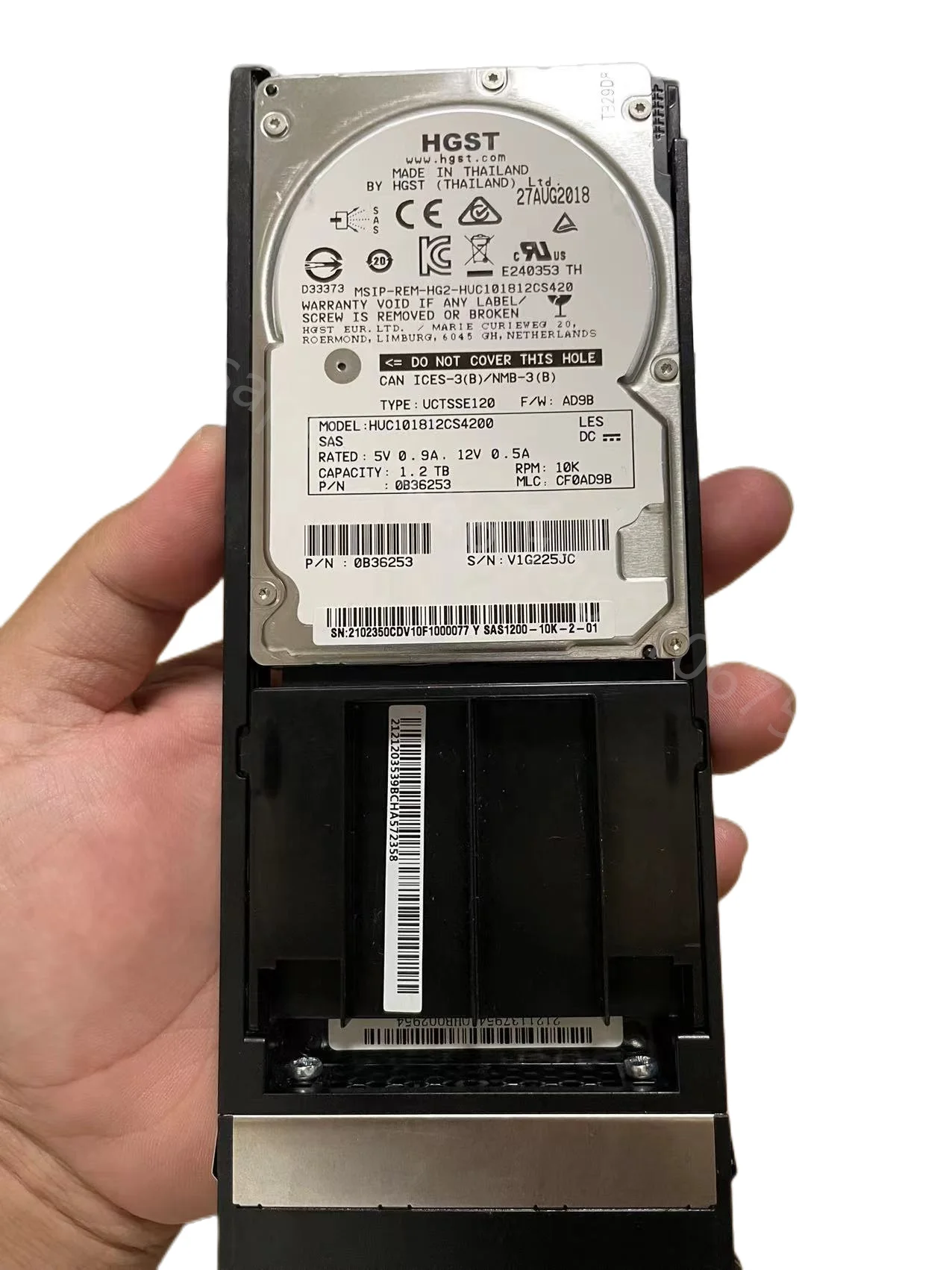 02351SGB 02350CDV 02351KBT  1.2TB 2.5inch SAS 10K 02350CDV STLZB1SA1200 1.2TB S5300V5