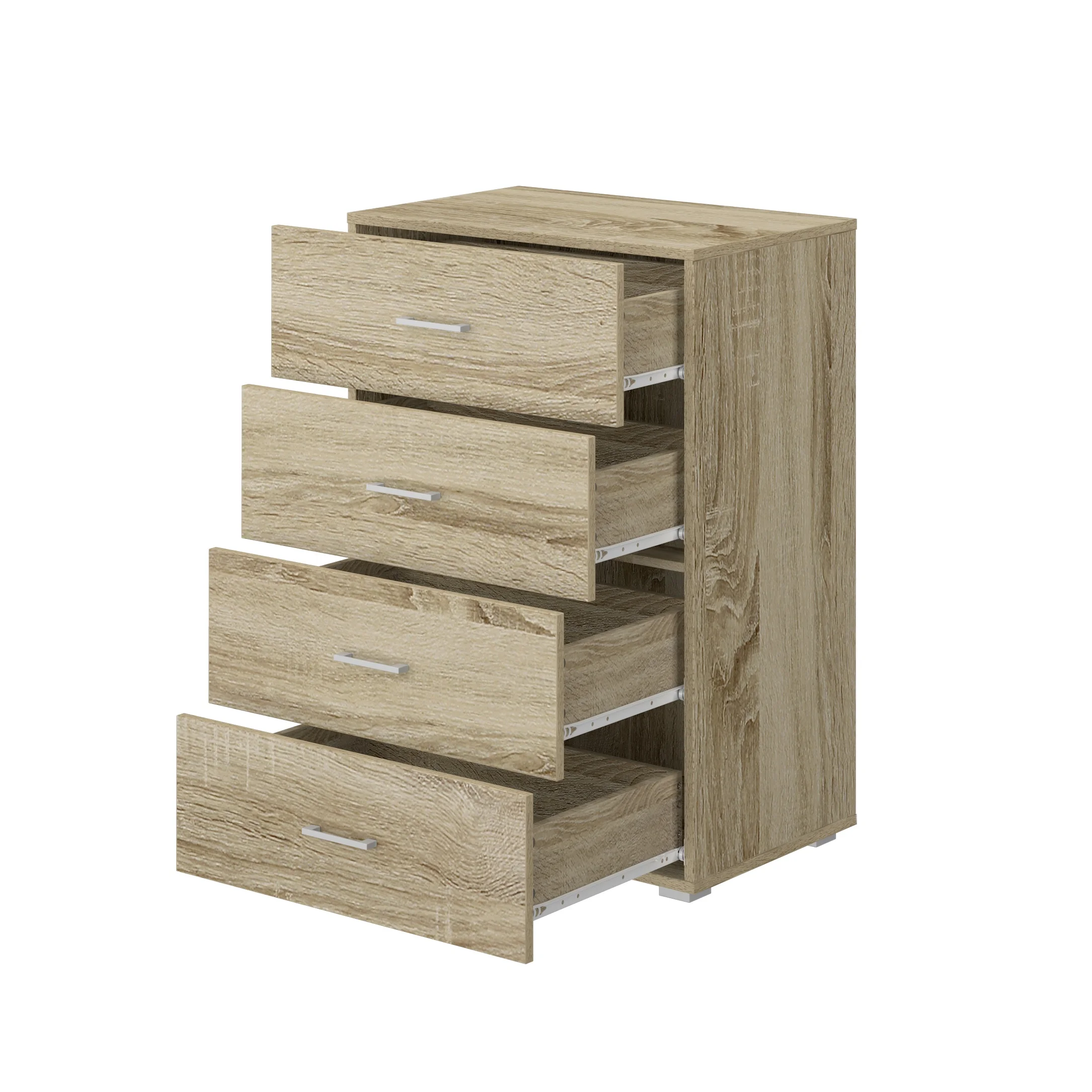 Hot selling  chest of drawers for bedroom living room cabinet 4 chest of drawer bed room furniture commode