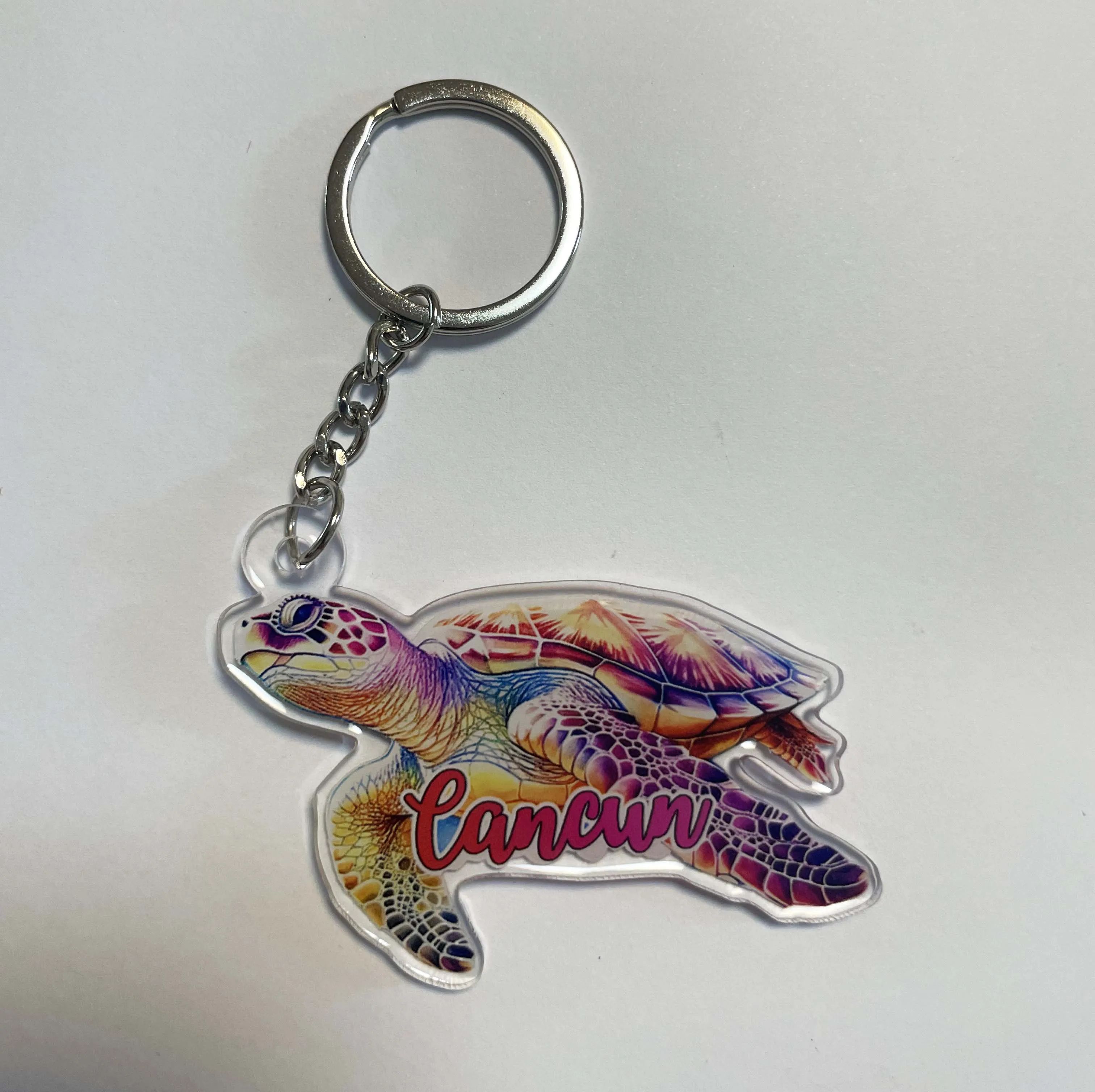 new beach tourist product shark design key chain