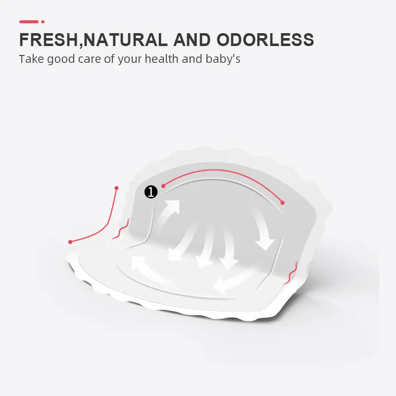factory custom Ultra-thin Disposable Nursing Pads Breast Pads for Breastfeeding Mom Day and Night Leak Protection