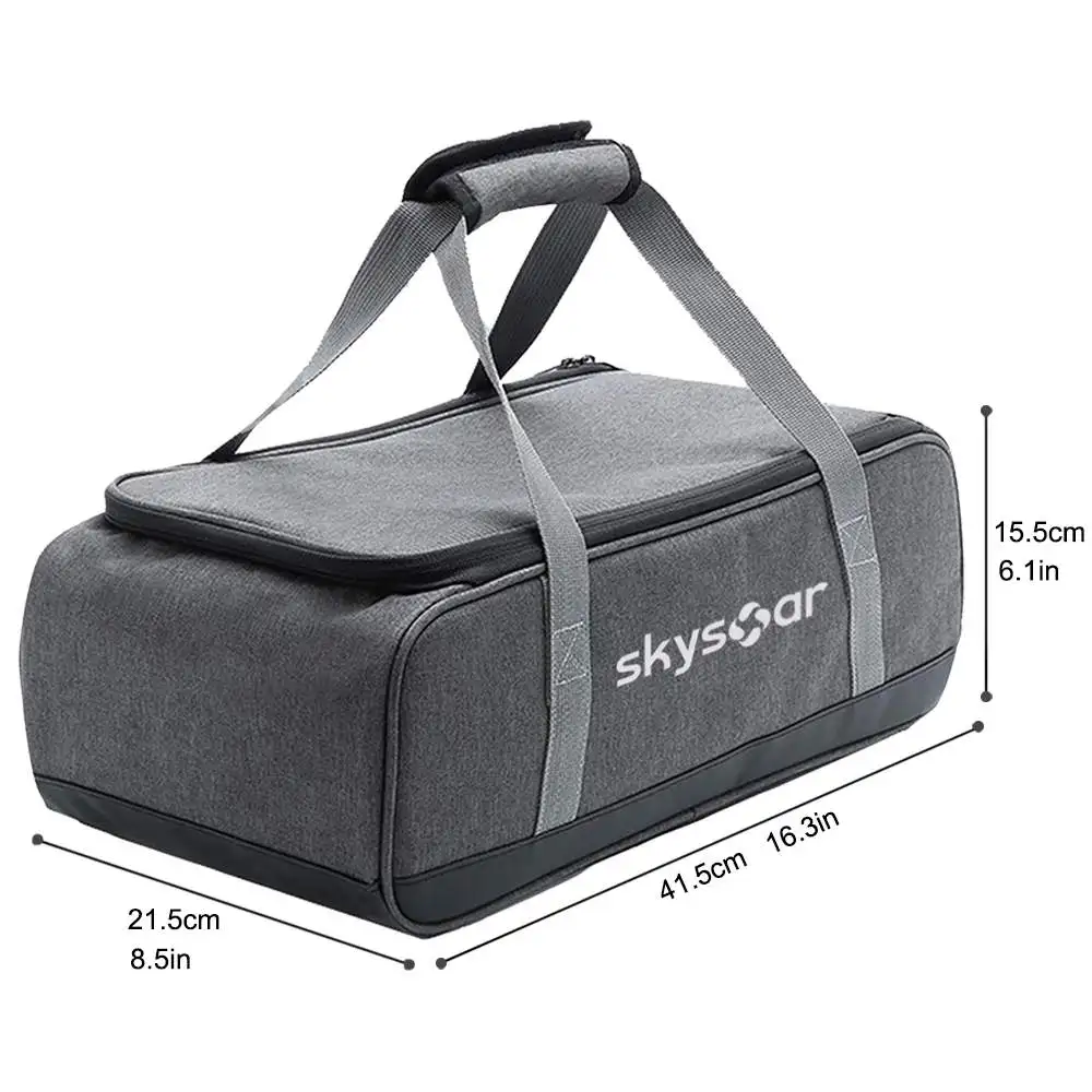 Manufacturer Custom Print Large Bento Thermal Water-resistant Beach Lunch Insulation Carrying Square Cooler Bag For Picnic