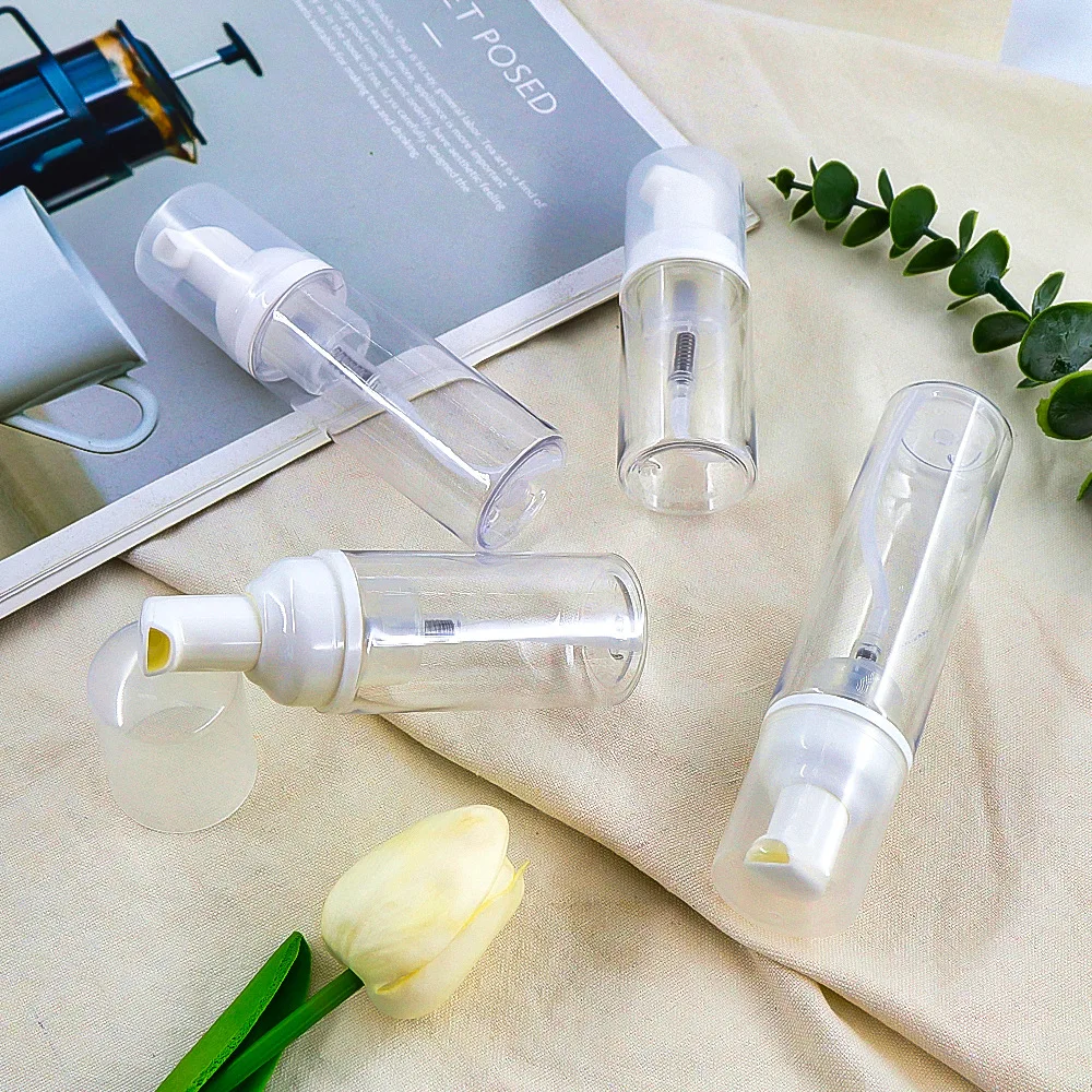 Empty facial mousse foaming soap dispenser 5oz hair care face clean hand wash foam pump bottle 40ml-500ml