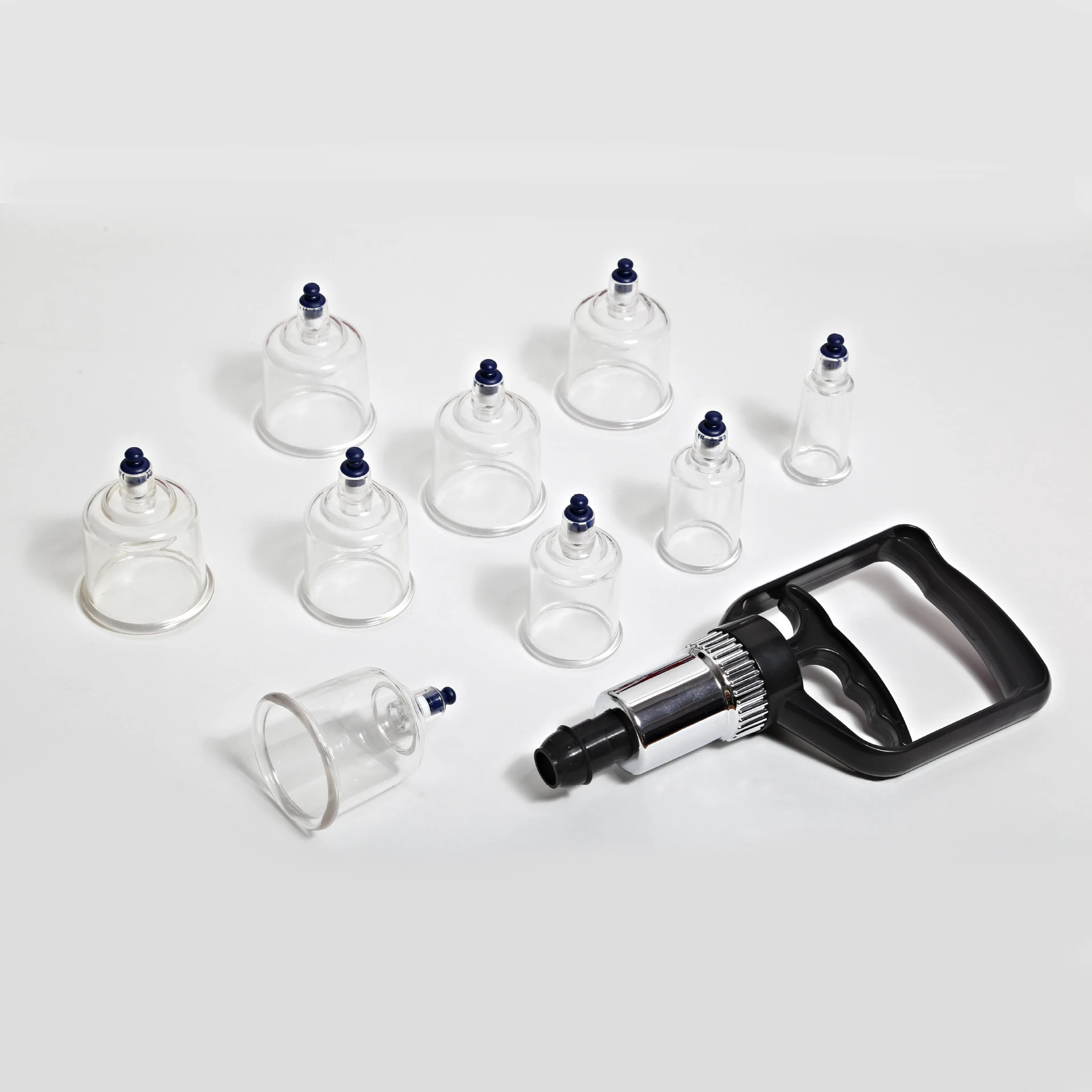 Wholesale ventosas cupping set hijama cups with magnetic needle hijama cups kit