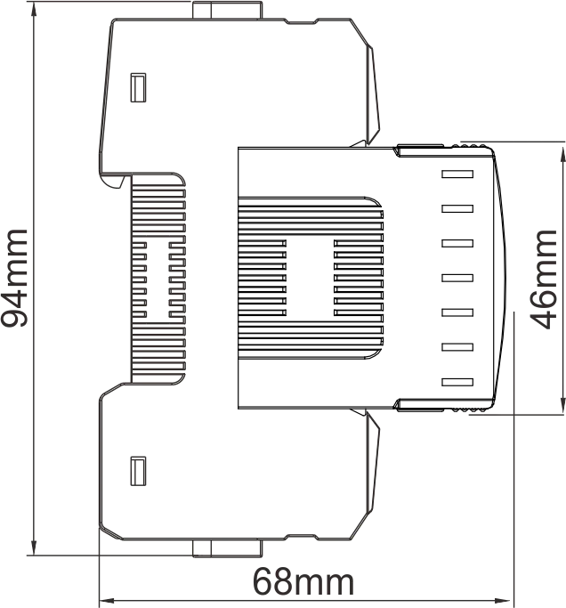 ETEK EKU5-T2-40PV  2P DC1000V Imax 40kA SURGE PROTECTIVE DEVICE ARRESTER  SPD