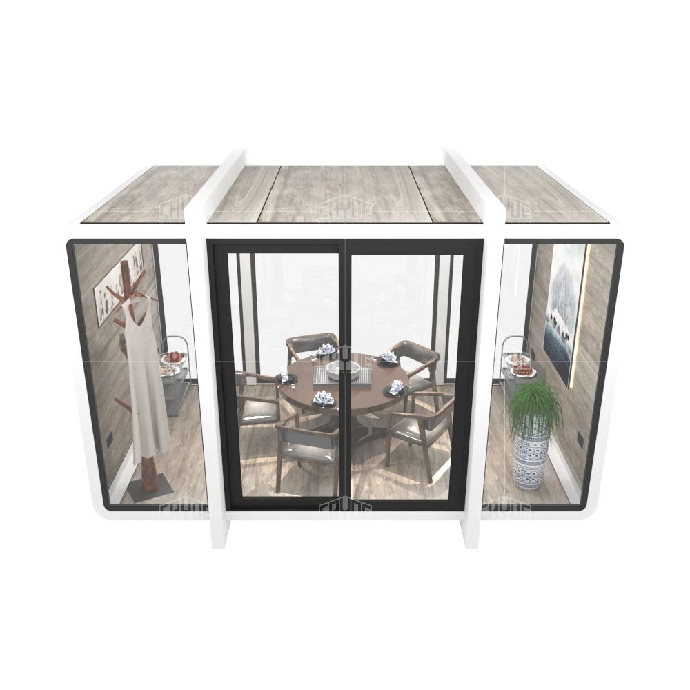 Раздвижные сборные дома-бары, сборные виллы, современные дизайнерские гостиничные капсульные дома