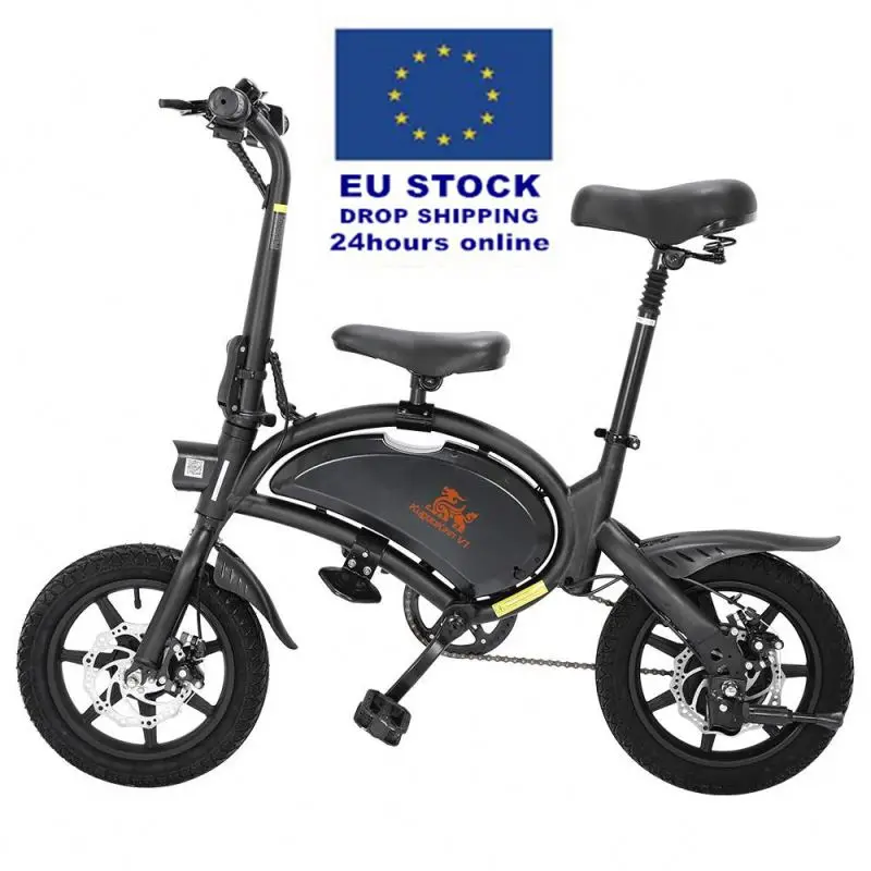 black friday deals 2021 EU stock free tax drop shipping 14 Inches tyre KUGOO B2 V1 folding electric bikes bicycles for adults