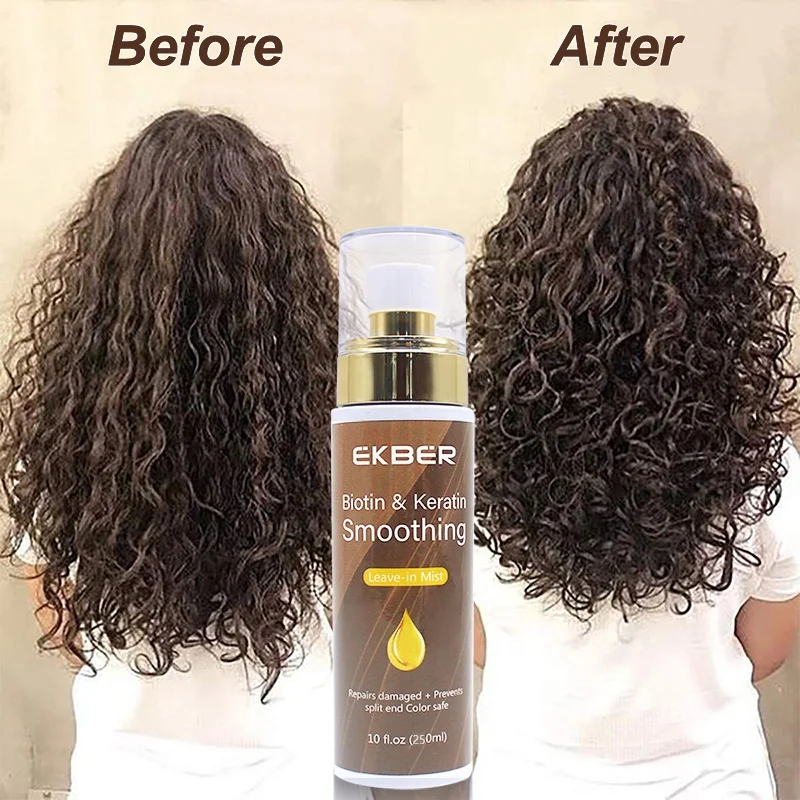 Hot Sale Repair Leave-in Conditioner Spray Detangler Grow Long Biotin Organic Leave in Anti Frizz Deep Conditioner Spray