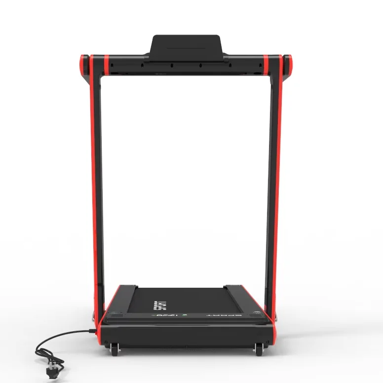 0.75  2.5 HP 2 in 1 Foldable Treadmill for Home Office use  Compact Treadmill with LED Display Remote Control 265lbs max Weight